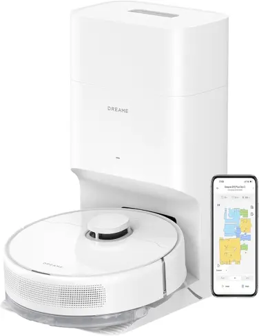 جارو رباتیک شیائومی مدل Dreame D10 Plus Gen 2 با قدرت مکش ۶۰۰۰ پاسکال و ناوبری LiDAR--3