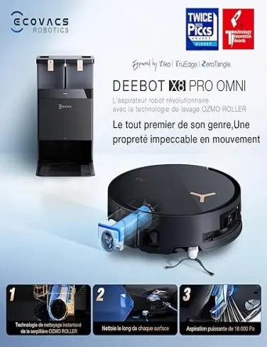 جارو رباتیک اکووکس رباتیک مدل X8 Pro Omni--1