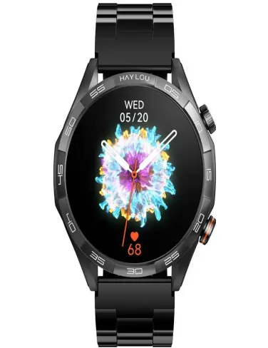 ساعت هوشمند شیائومی مدل Haylou Solar 5 با بند سیلیکون و نمایشگر AMOLED--1