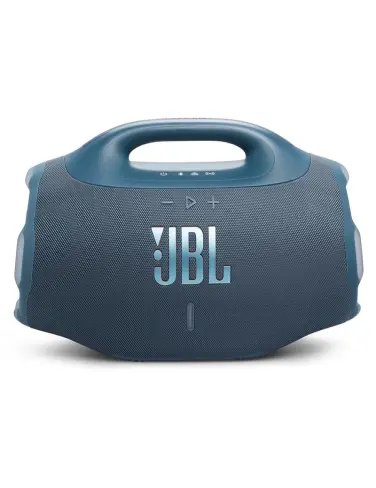 اسپیکر بلوتوثی قابل حمل جی‌بی‌ال مدل Boombox 4 با توان خروجی 210 وات، باتری 6700 میلی‌آمپر ساعت با پخش تا 28 ساعت، استاندارد ضدآب IP68، دستگیره حمل، فناوری AI Sound Boost و بلوتوث نسخه 5.4--3