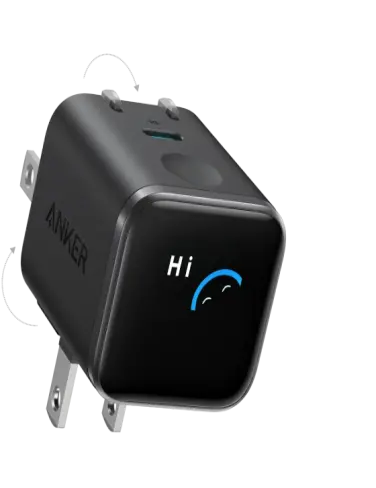 هدفون بی سیم انکر مدل Soundcore P30i و شارژر دیواری انکر مدل A121D ظرفیت ۴۵ وات--1