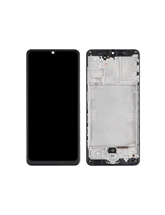 تاچ ال سی دی اورجینال شرکتی سامسونگ مدل LCD SAMSUNG A31  A315  با فریم--0